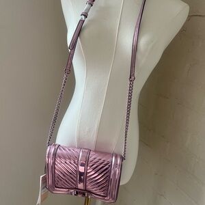 Rebecca Minkoff Shiny Pink Crossbody Bag